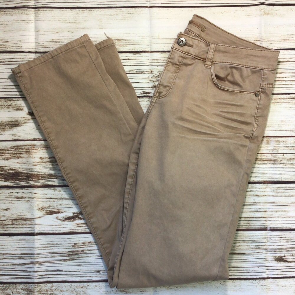 Esprit Tan Straight Leg Jeans